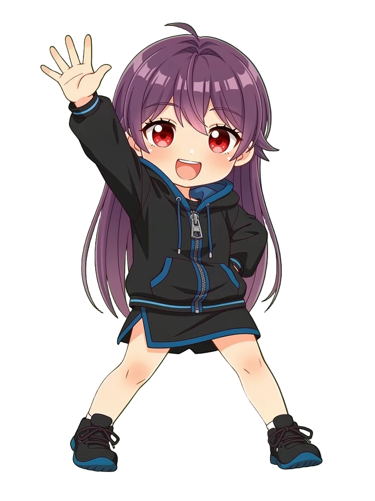 Kinna, the Kinnex guide, waving hello